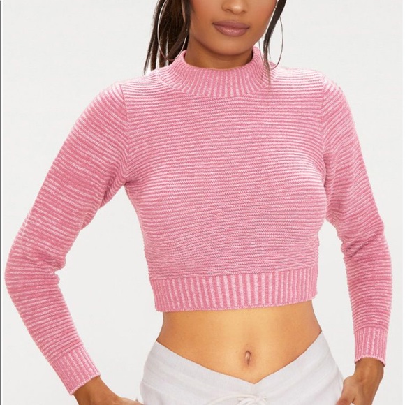 PrettyLittleThing Sweaters - NWT Pretty Little Thing Cropped Sweater